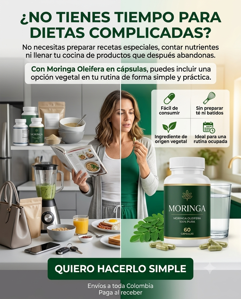 Moringa Oleifera 100% Pura