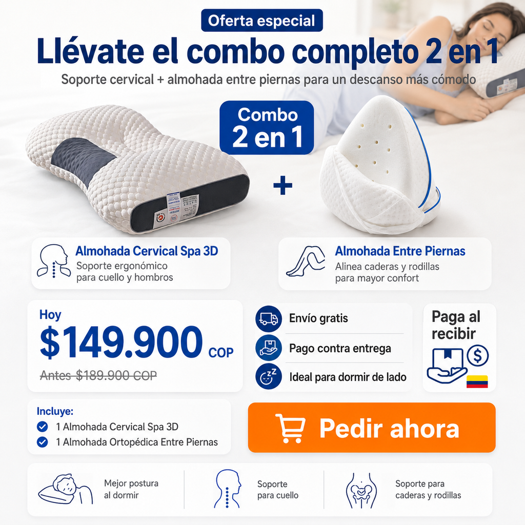 Combo Descanso Ortopédico 2 en 1