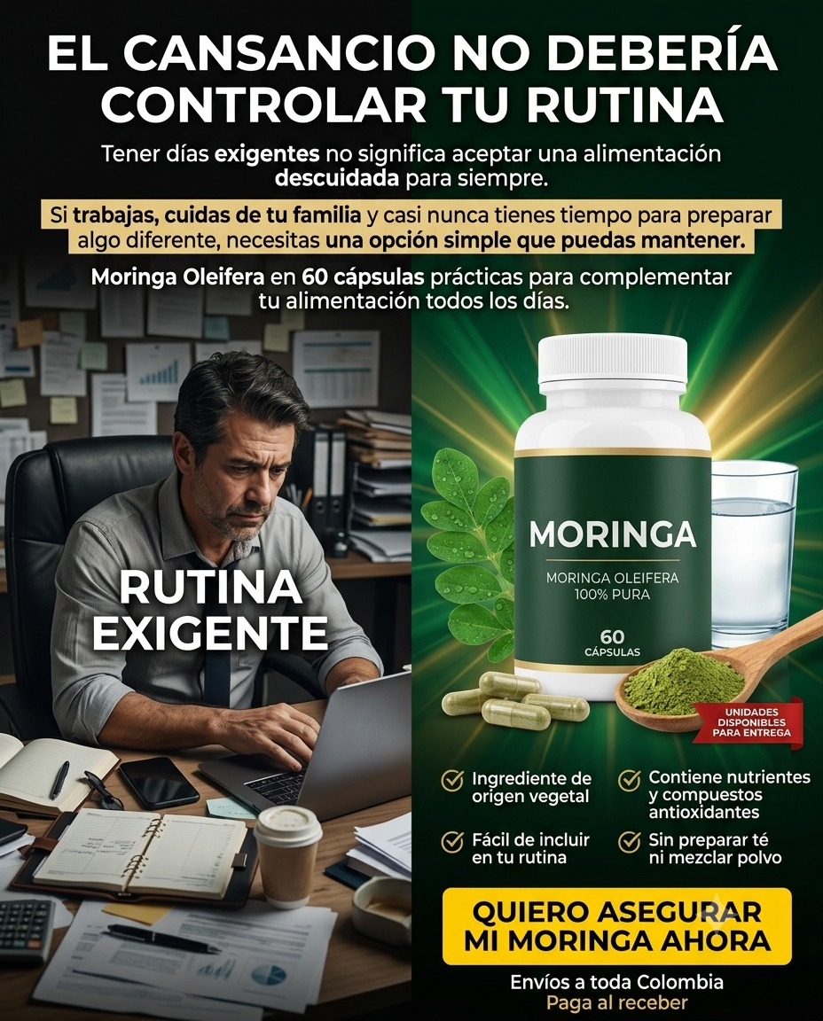 Moringa Oleifera 100% Pura