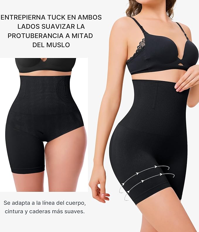 Faja Moldeadora 3 en 1 – Reduce Abdomen y Levanta Glúteos al Instante