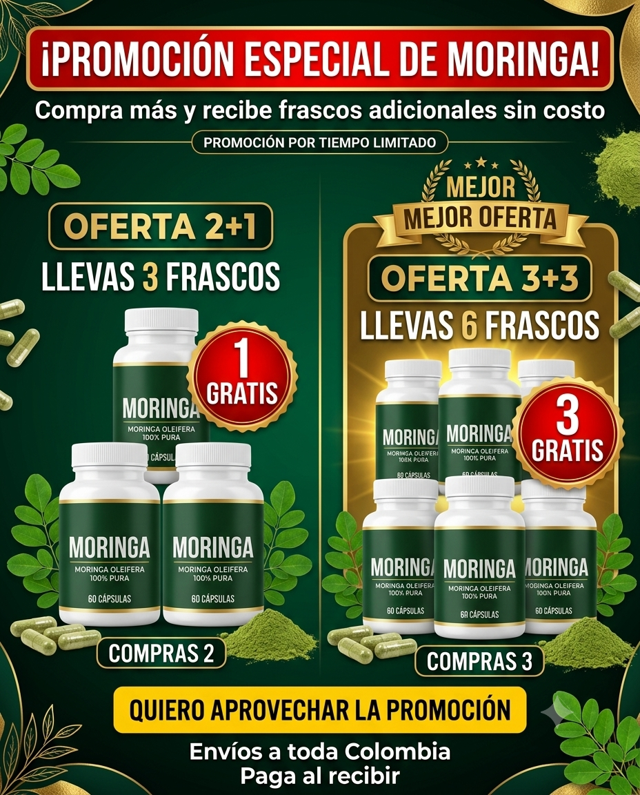 Moringa Oleifera 100% Pura