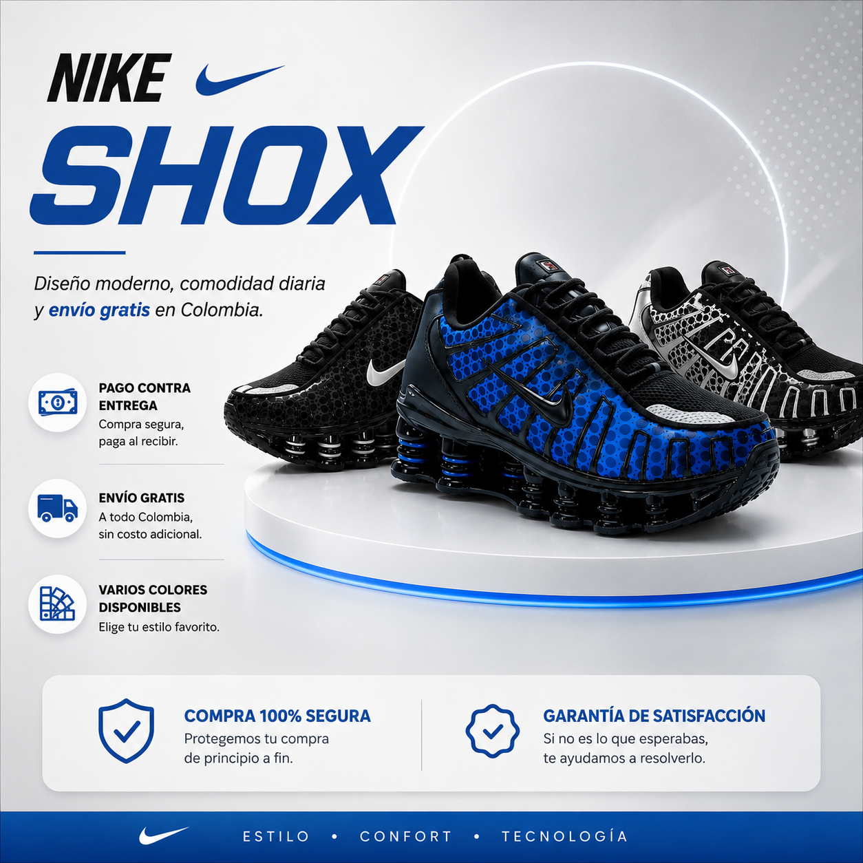 Nike Shox: estilo y comodidad en cada paso