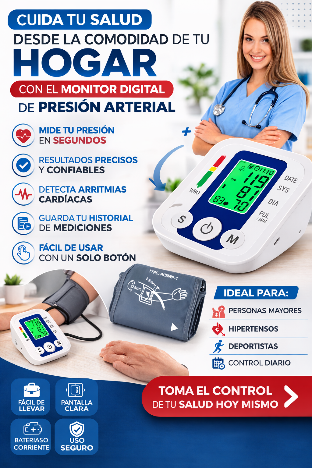 Control de Presión en Casa