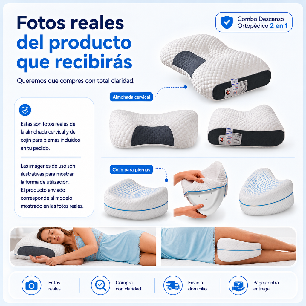 Combo Descanso Ortopédico 2 en 1