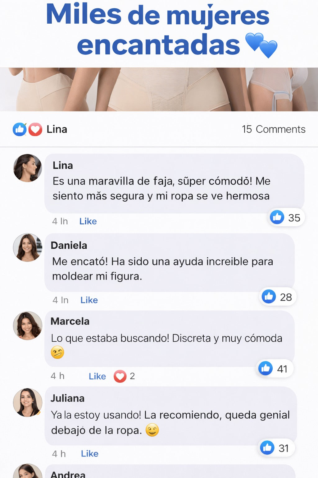 Faja Moldeadora 3 en 1 – Reduce Abdomen y Levanta Glúteos al Instante