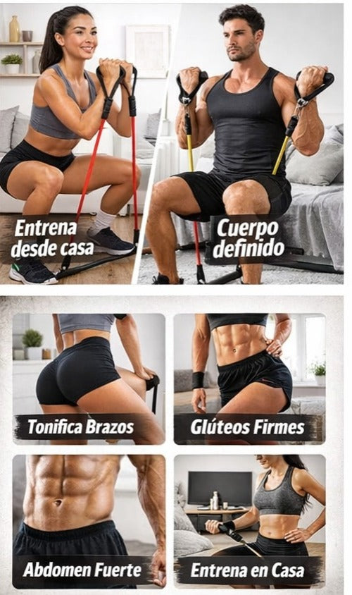 POWER FIT PRO🔥 TRANSFORMA TU CUERPO EN CASA EN 15 MINUTOS AL DÍA