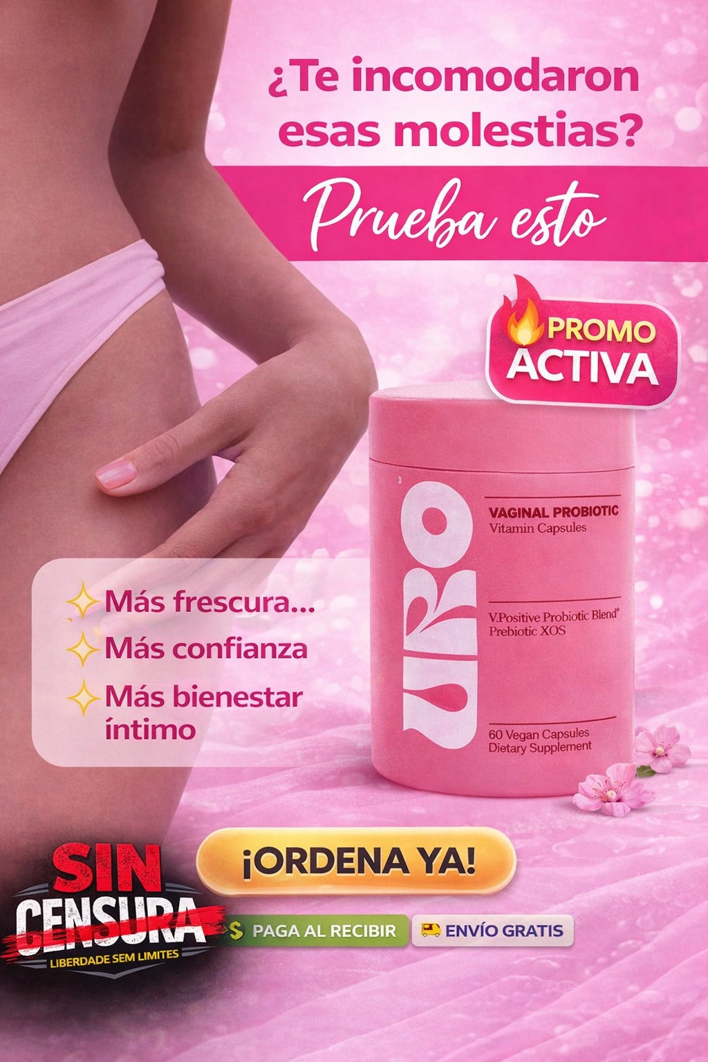 PROMOÇÃO: Lleva 2 Frascos de UroBiotic por solo $99.000 🎁 -- ✨ Equilibrio, protección y bienestar